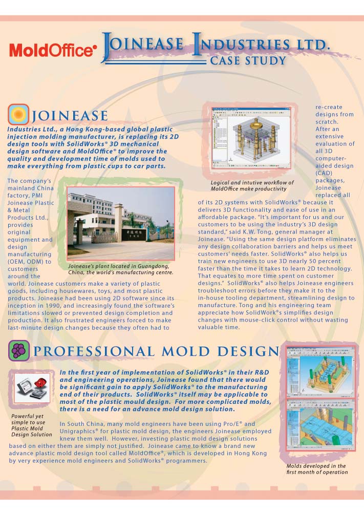 Joinease case study page 1